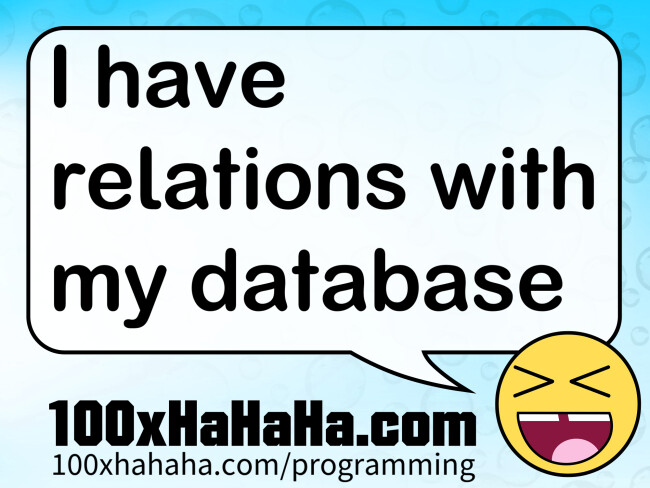 I have relations with my database