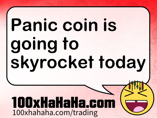 Panic coin is going to skyrocket today