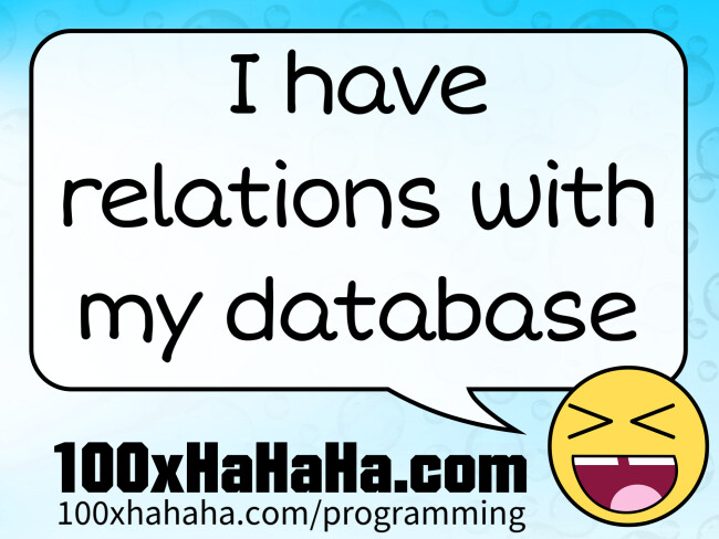 I have relations with my database