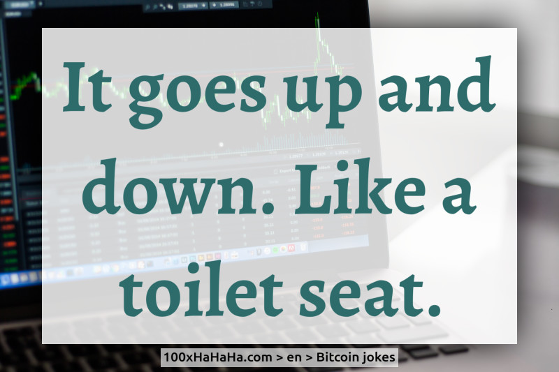 It goes up and down. Like a toilet seat.