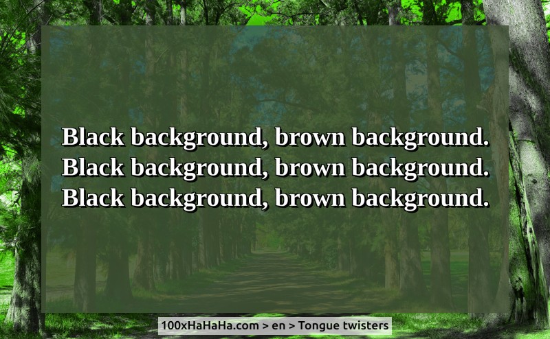 Black background, brown background. / Black background, brown background. / Black background, brown background.