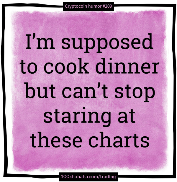 I'm supposed to cook dinner but can't stop staring at these charts