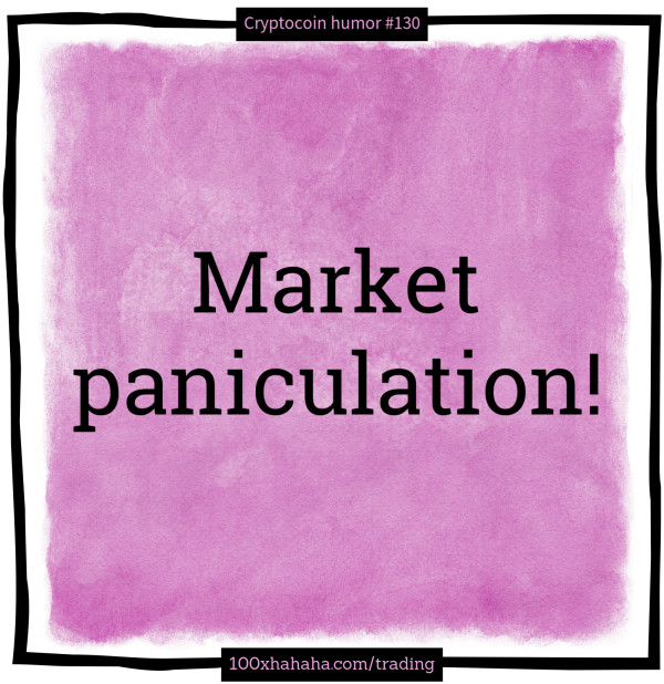 Market paniculation!