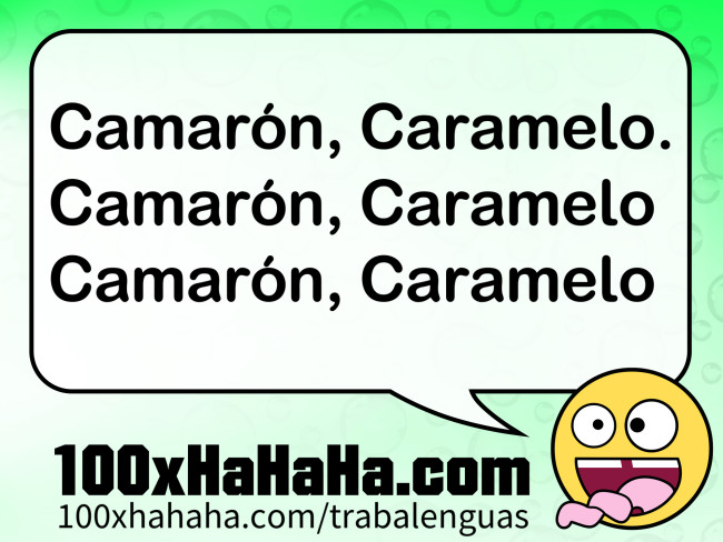 Camaron, Caramelo. / Camaron, Caramelo / Camaron, Caramelo
