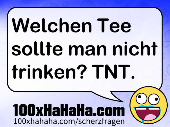 Welchen Tee sollte man nicht trinken? TNT.