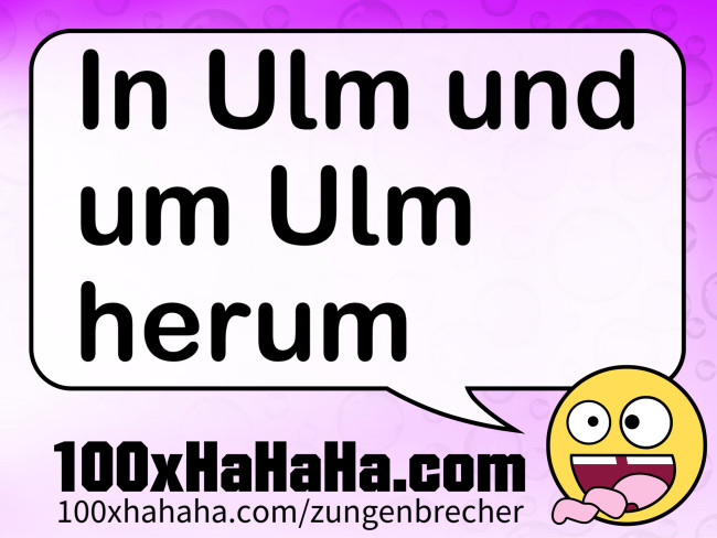 In Ulm und um Ulm herum
