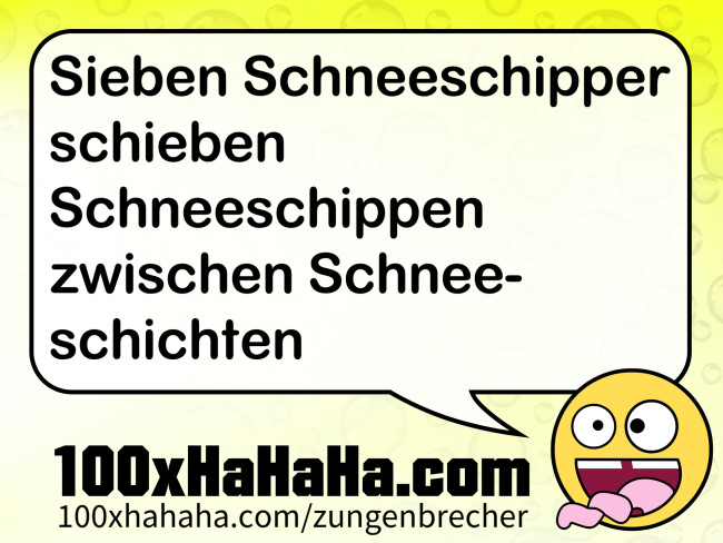 Sieben Schneeschipper schieben Schneeschippen zwischen Schneeschichten