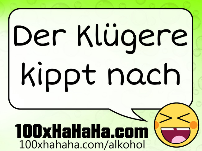 Der Kluegere kippt nach