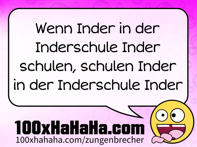 Wenn Inder in der Inderschule Inder schulen, schulen Inder in der Inderschule Inder