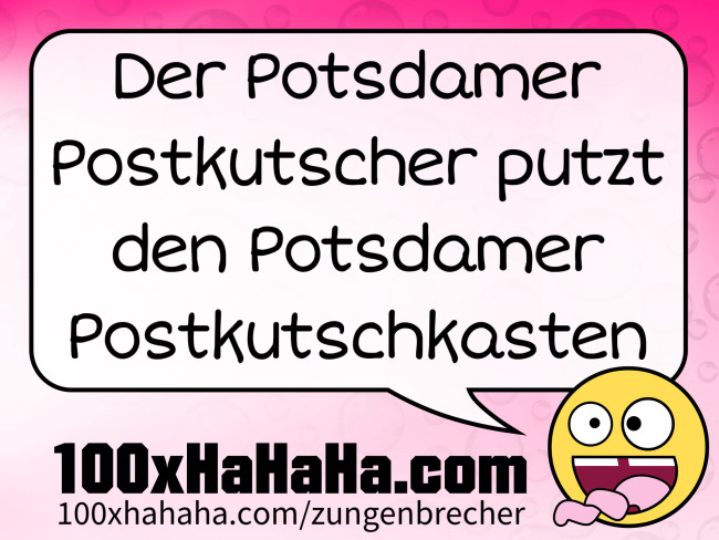 Der Potsdamer Postkutscher putzt den Potsdamer Postkutschkasten