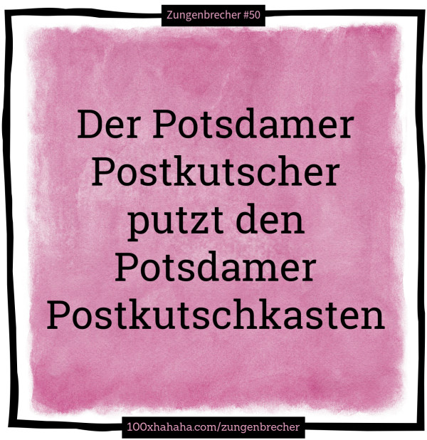 Der Potsdamer Postkutscher putzt den Potsdamer Postkutschkasten