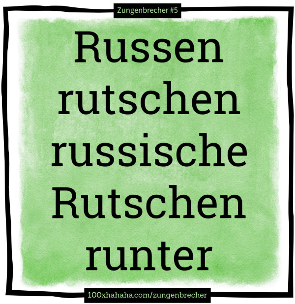 Russen rutschen russische Rutschen runter