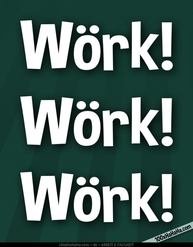 Woerk! / Woerk! / Woerk!