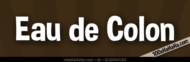 Eau de Colon