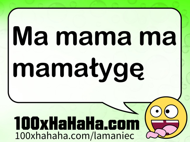 Ma mama ma mamalyge
