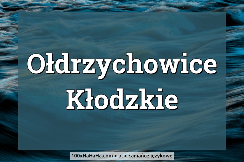 Oldrzychowice Klodzkie